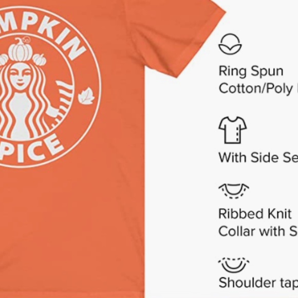 Pumpkin Spice T Shirt - Picture 3 of 3